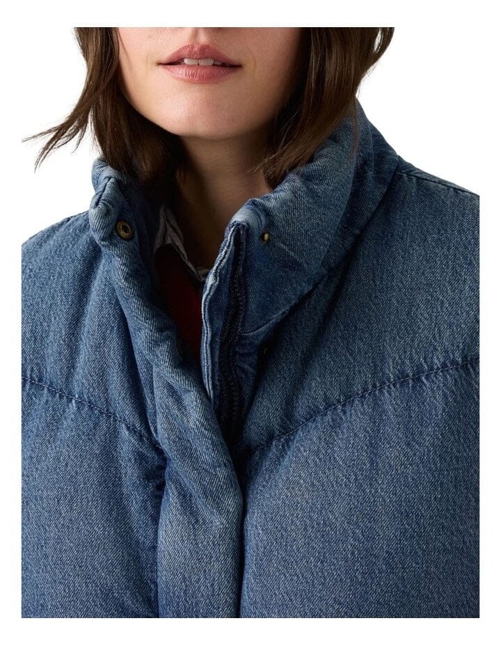 Levi's Western Bubble Vest - City Worn Levi's