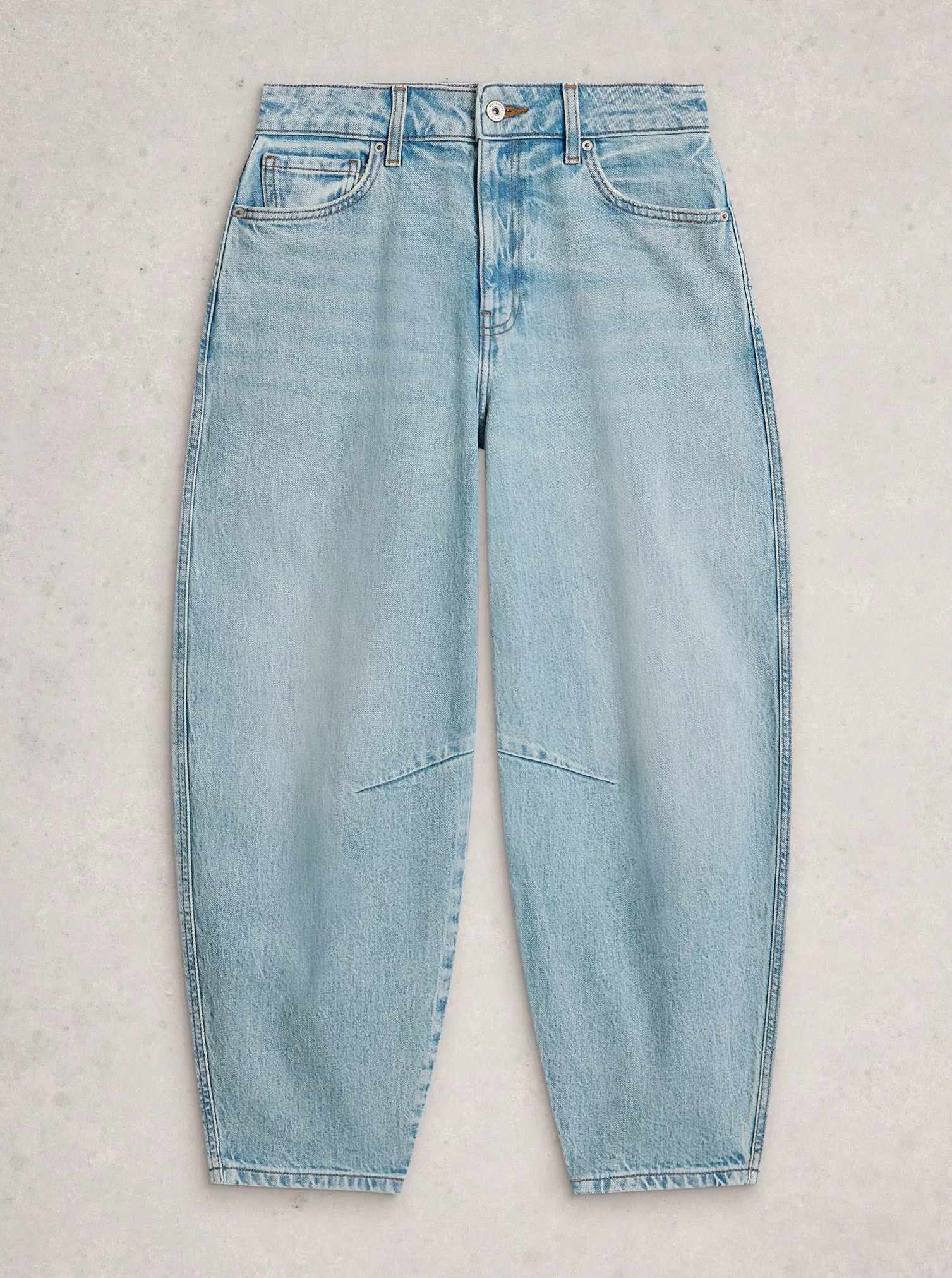 White Stuff Aubrey Barrel Leg Jean - Light Denim White Stuff