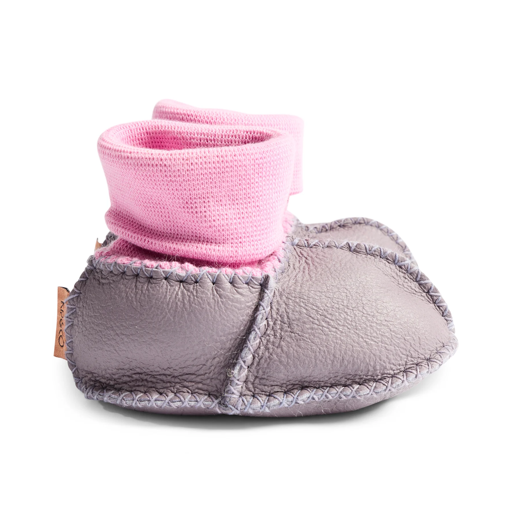 Kip & Co Lilac Baby Booties