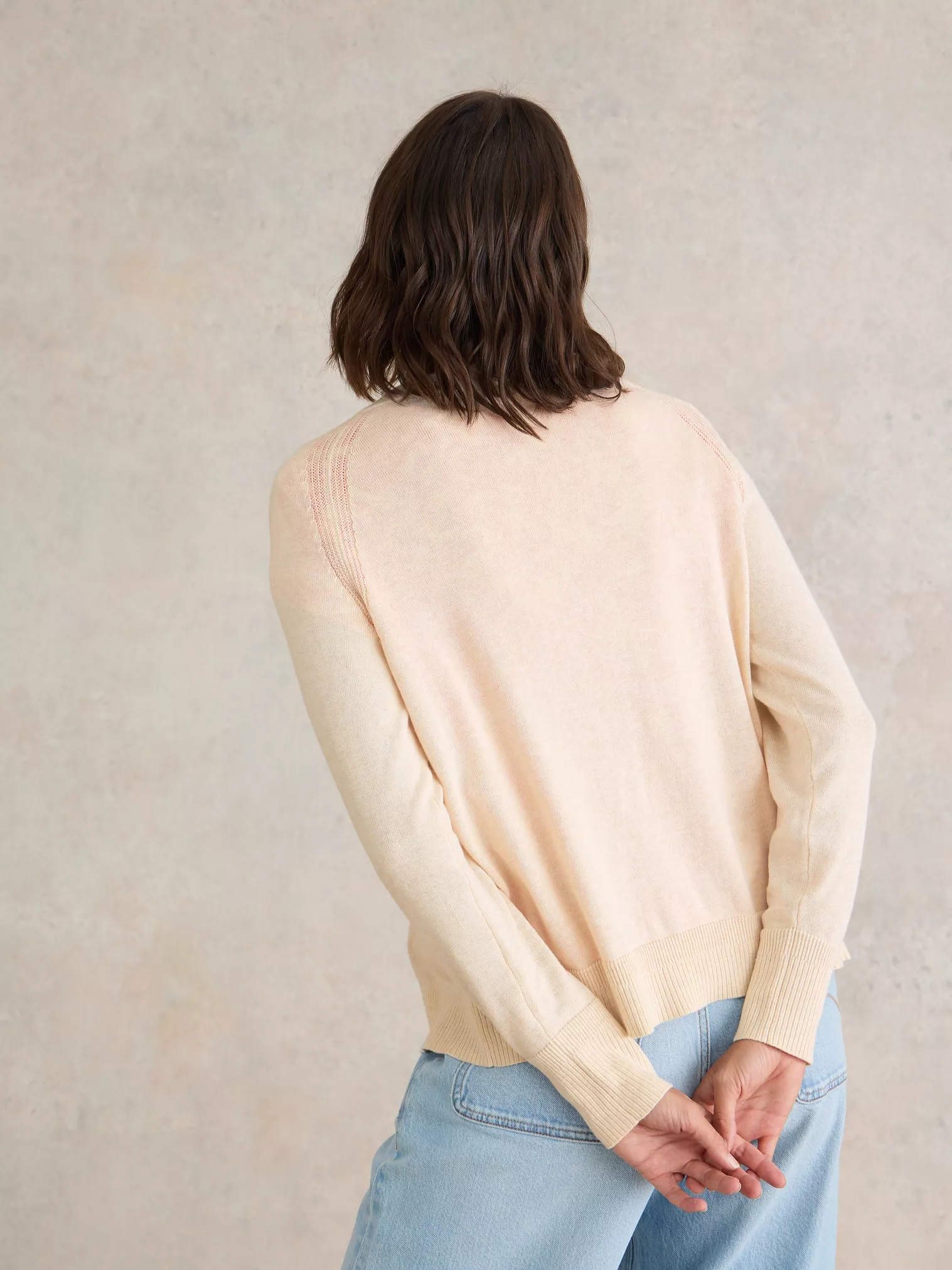 White Stuff Lulu Cardi - Natural White