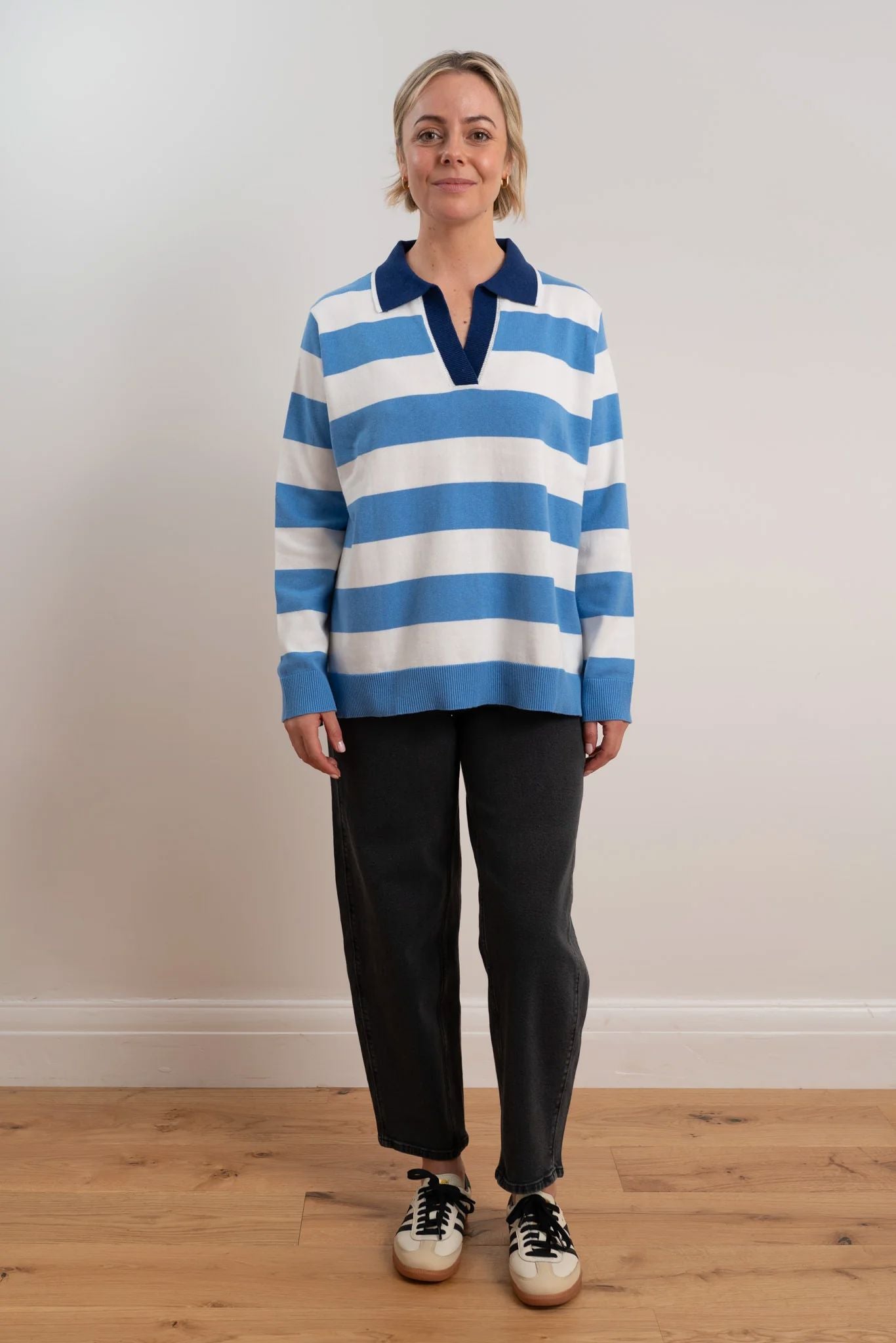 Maxted Stella Rugby Shirt - Blue Maxted