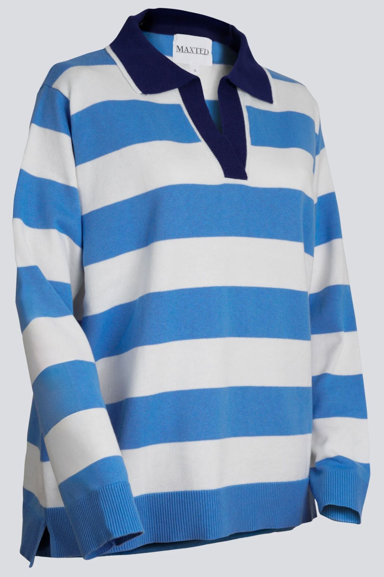 Maxted Stella Rugby Shirt - Blue Maxted