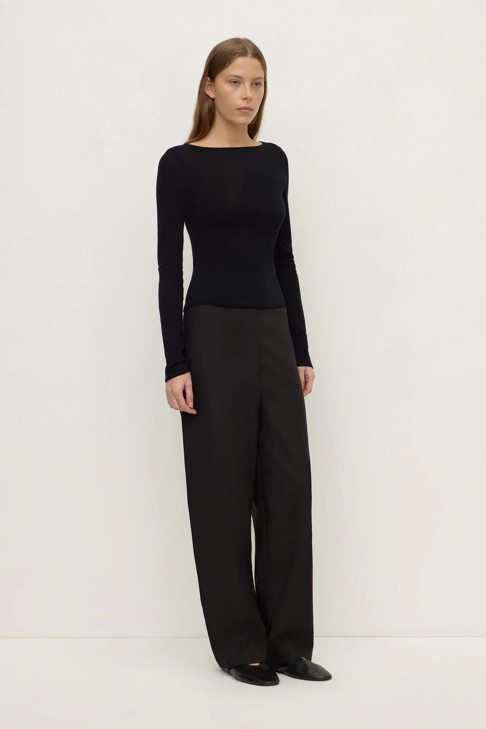 Assembly Label Mia Cotton Pant - Black