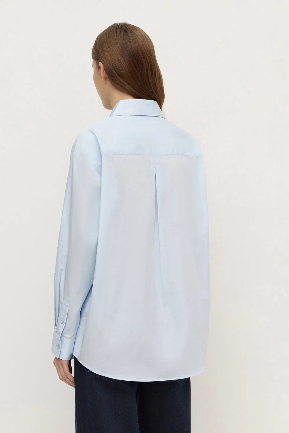 Assembly Label Micha Poplin Shirt - Powder Blue