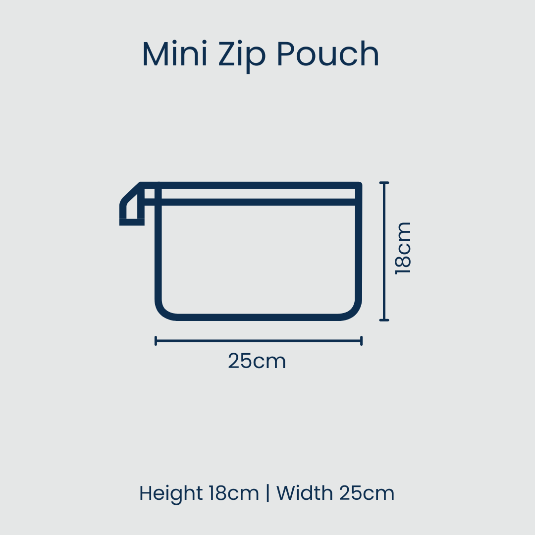 Mini Zip Pouch – Toile Cosmetics Purse Project Ten Pty Ltd