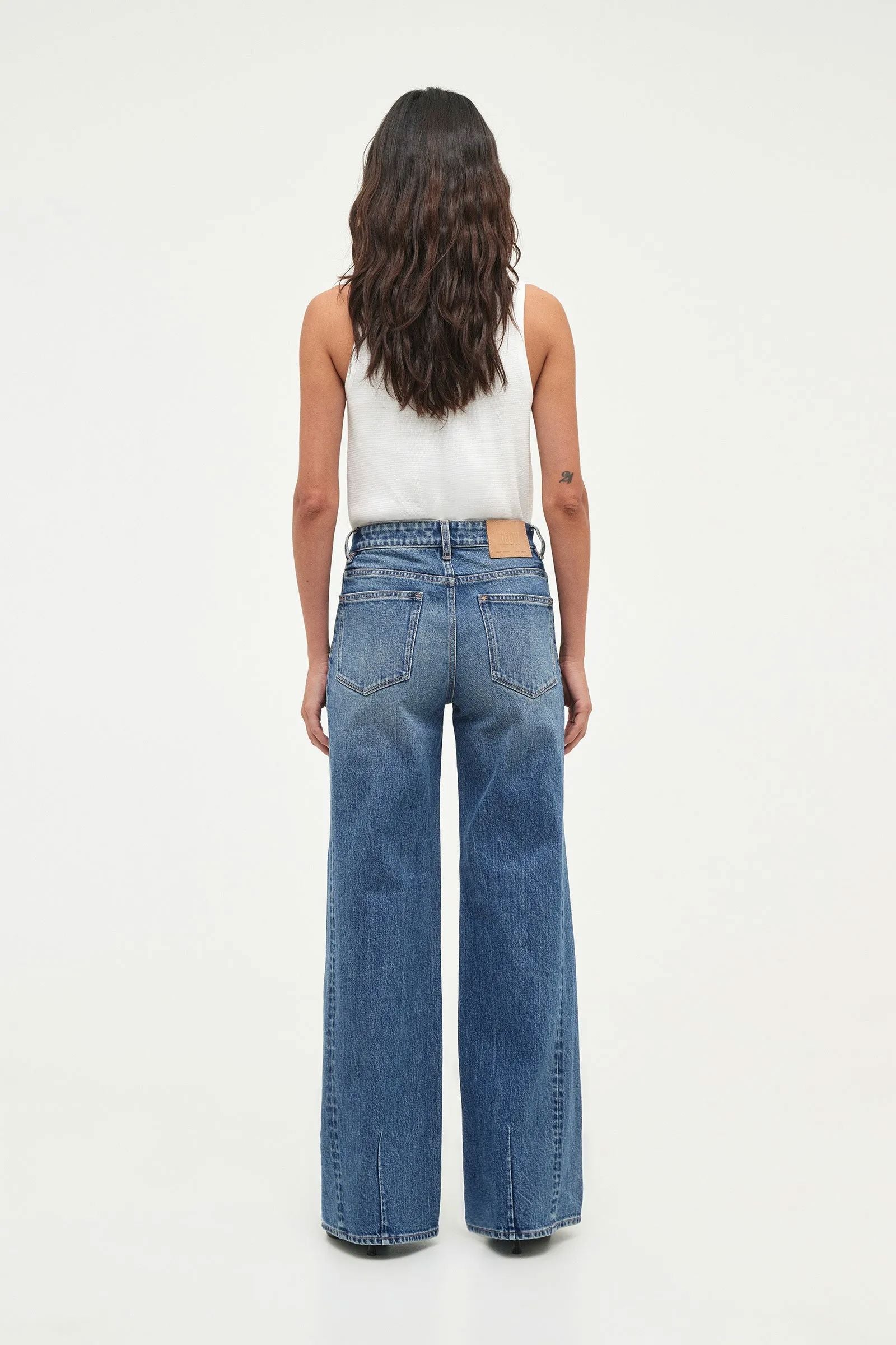 Neuw Denim Eva Wide Jeans Census - Vintage Indigo Women's Jeans Neuw Denim