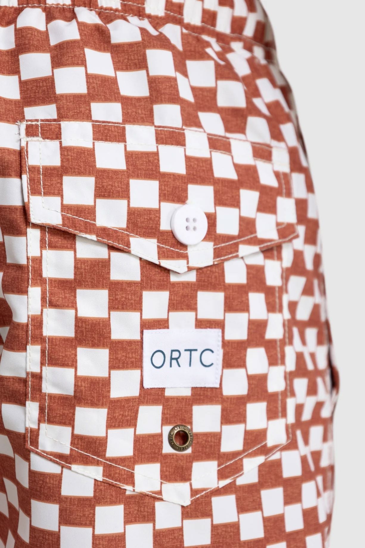 ORTC Artemis Swim Shorts - Rust ortc Clothing Co.
