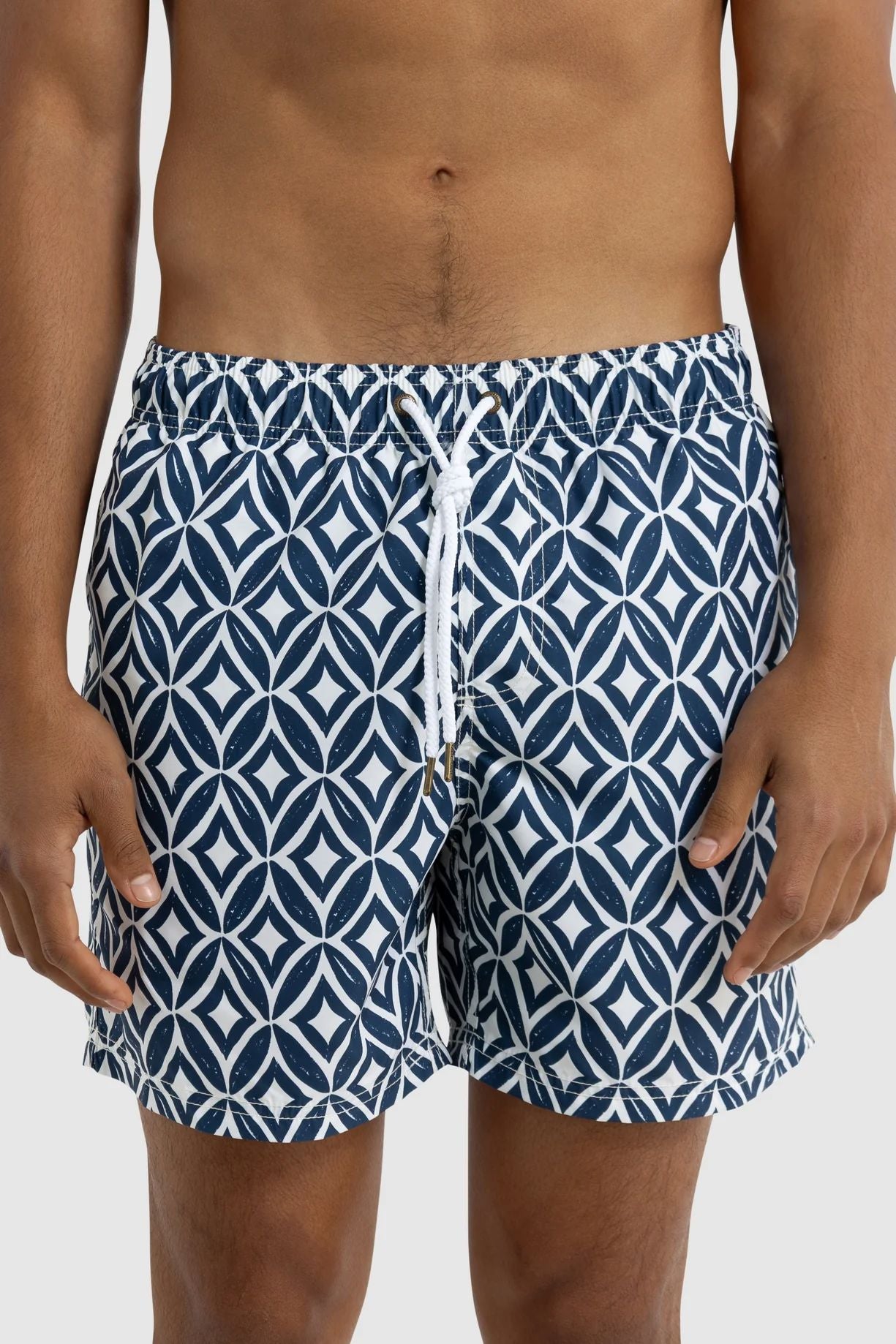 ORTC Cable Swim Shorts - Navy ortc Clothing Co.