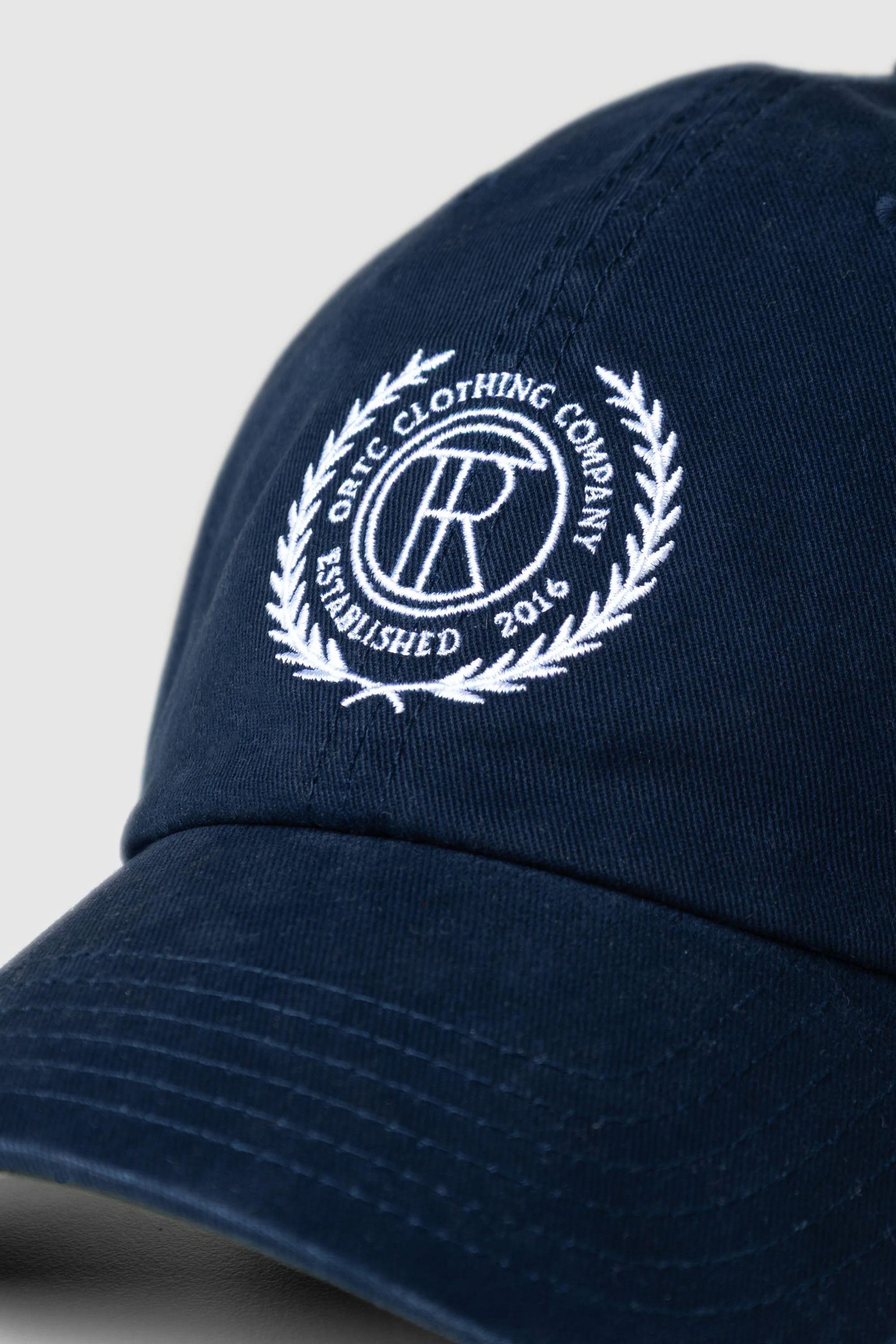 ORTC Crest Logo Cap - Navy ortc Clothing Co.