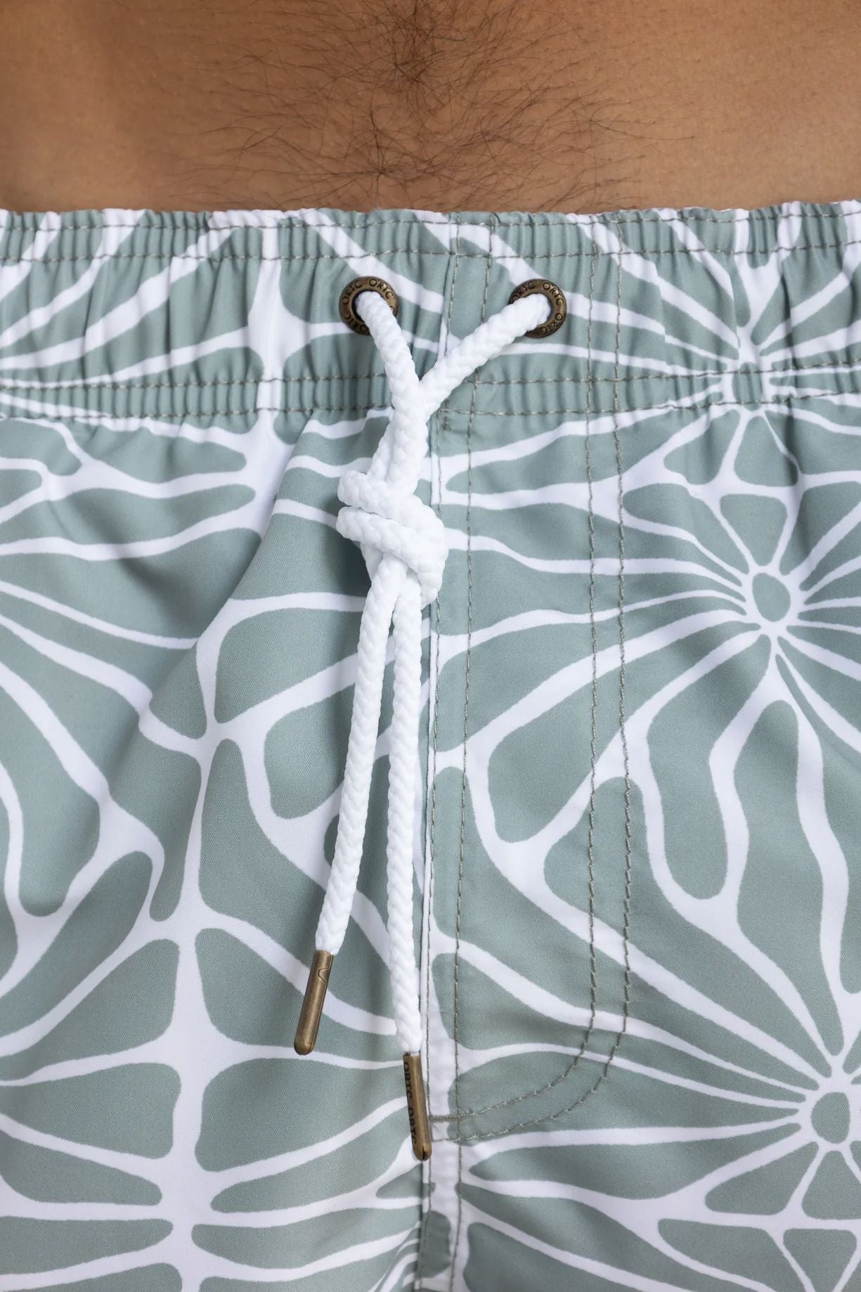 ORTC Shelly Tropic Swim Shorts - Sage ortc Clothing Co.