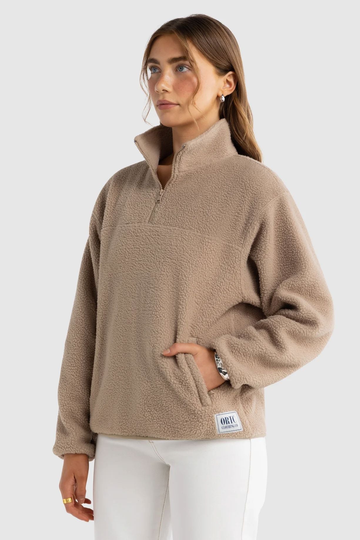 ORTC Sherpa Fleece Quarter Zip - Teddy ortc Clothing Co.