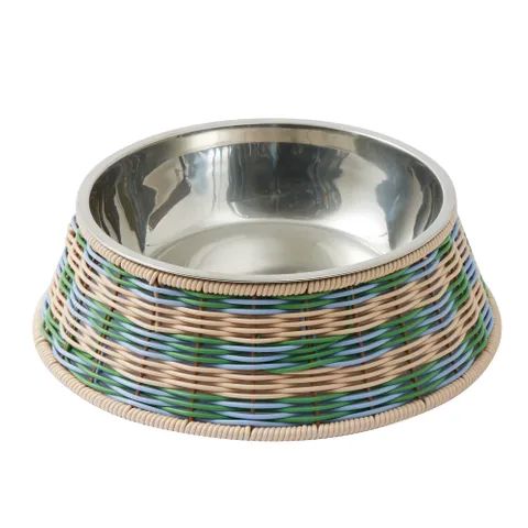 Padua PP Woven/Stainless Steel Pet Bowl Coast to Coast Home