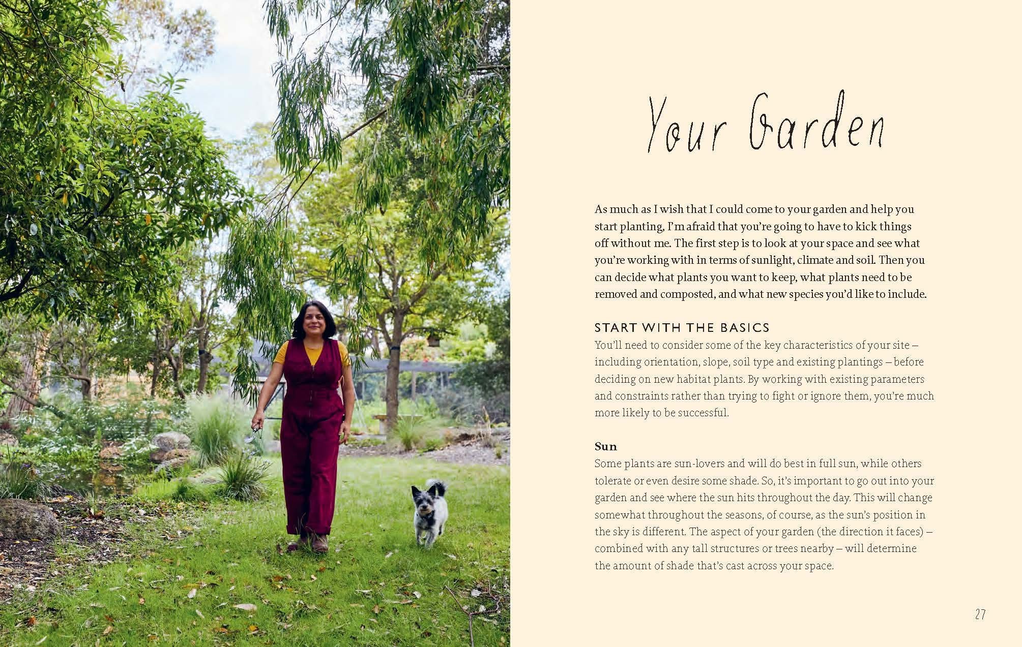 Planting for Native Birds, Bees, and Butterflies Gardening Book Brumby Sunstate