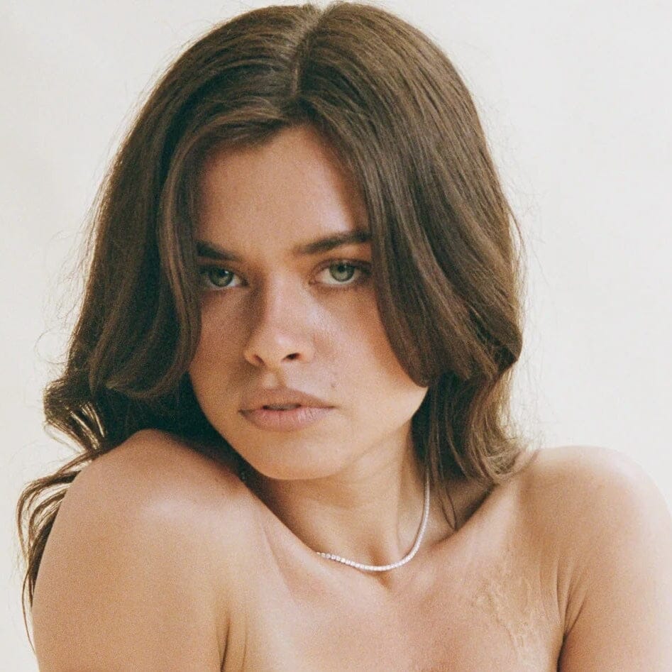 Porter Jewellery Baby Celestial Necklace - Gold/Clear Necklace Porter Jewellery