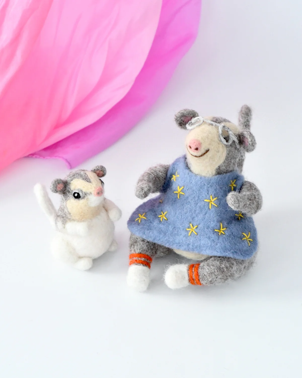 Tara Treasures Possum Magic Grandma Poss and Hush Toy Playset