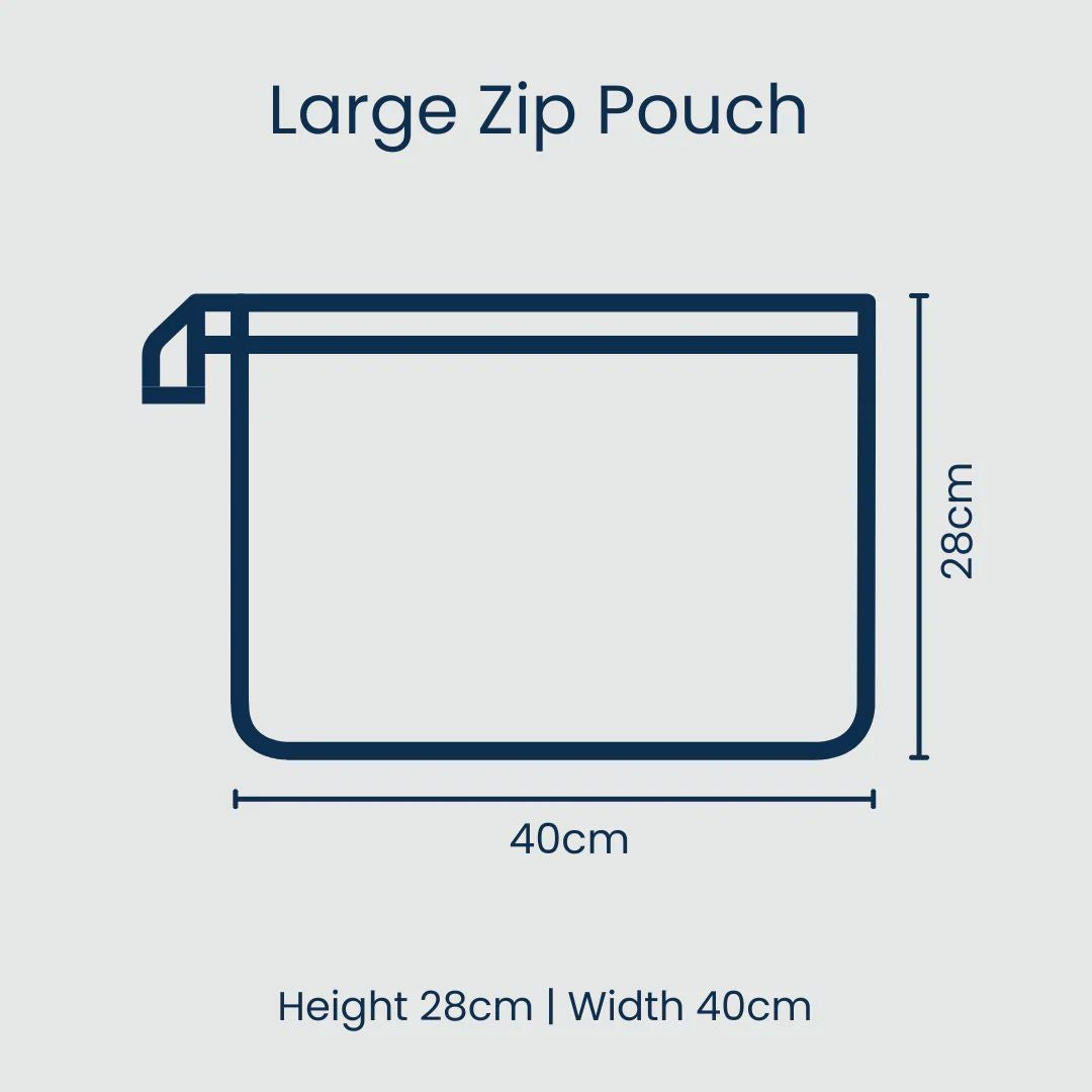 Project Ten Clear Zip Pouch Bundle - Green Project Ten