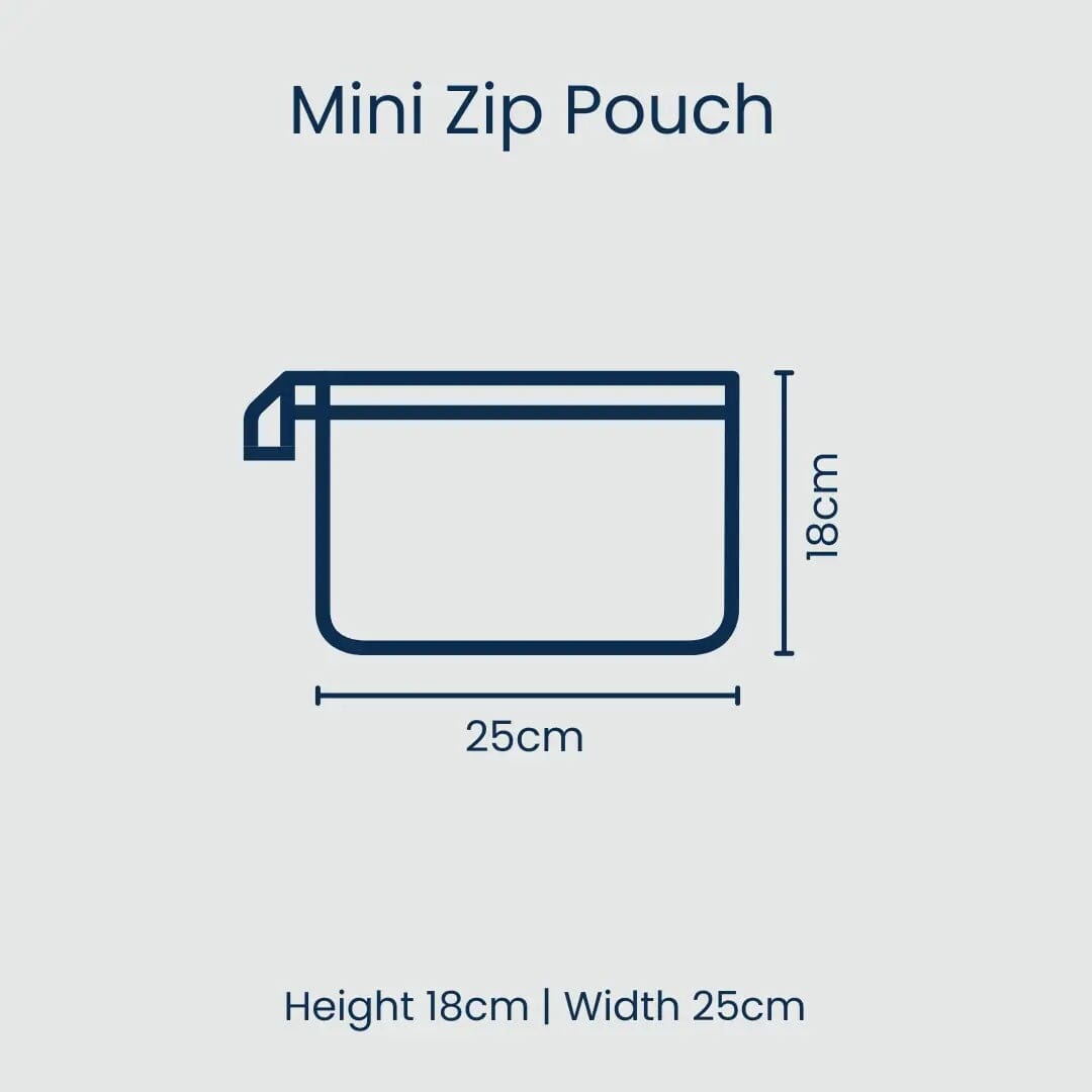 Project Ten Daisy Mini Zip Pouch Project Ten
