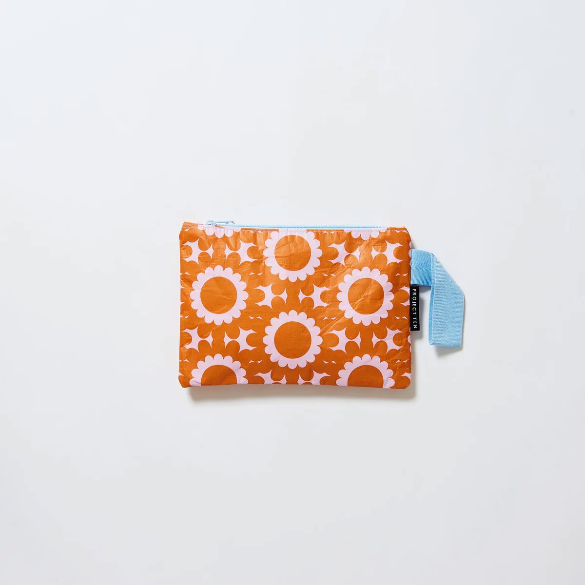 Project Ten Mini Zip Pouch - Geo Floral Project Ten