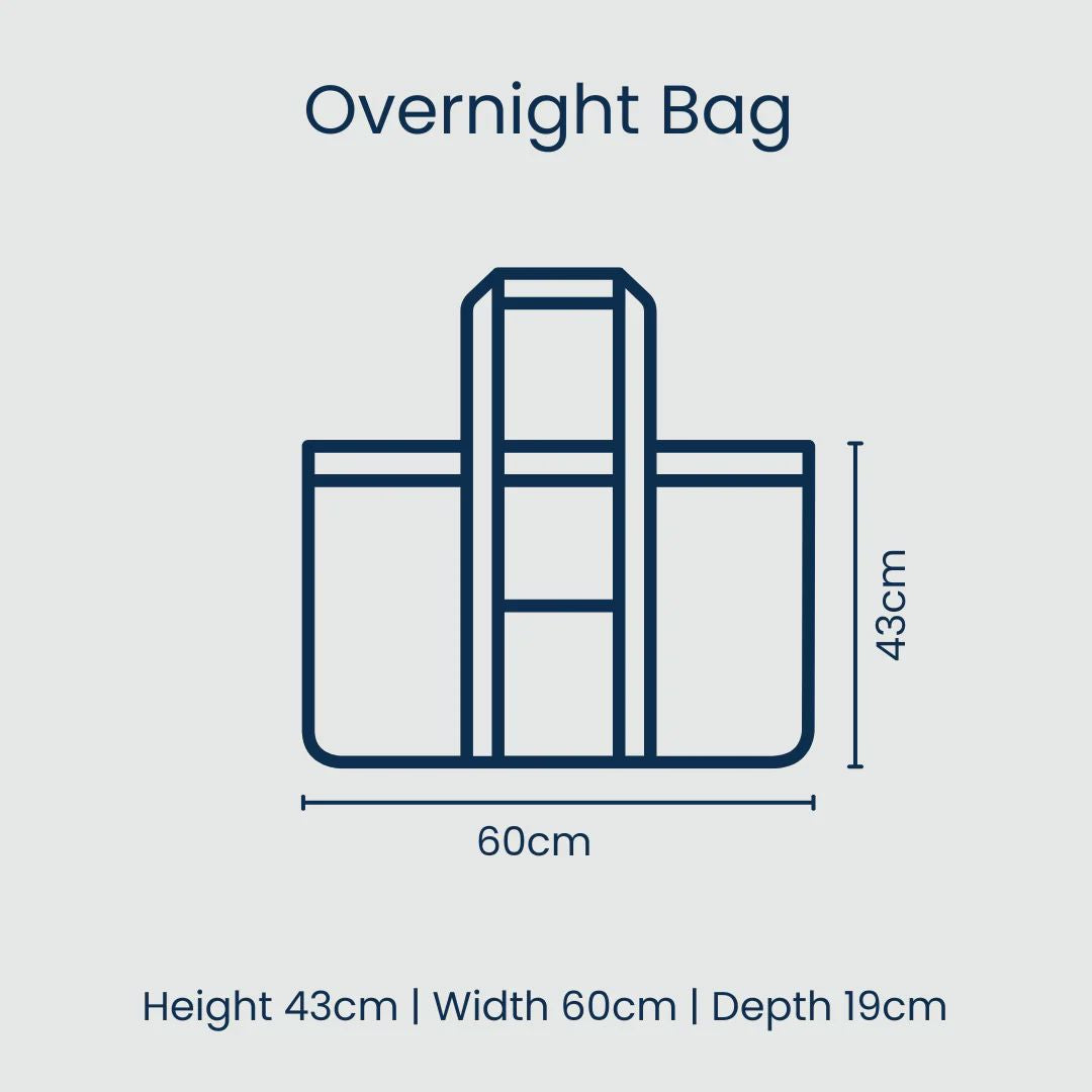 Project Ten Overnight Bag - Rugby Stripe Project Ten