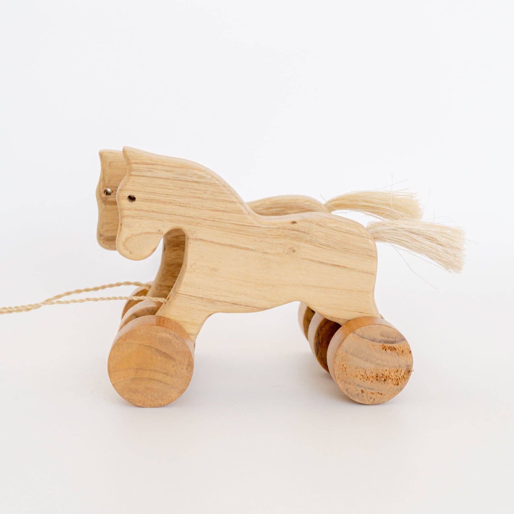 Pull-Along Horse Toy Kayu&Co.
