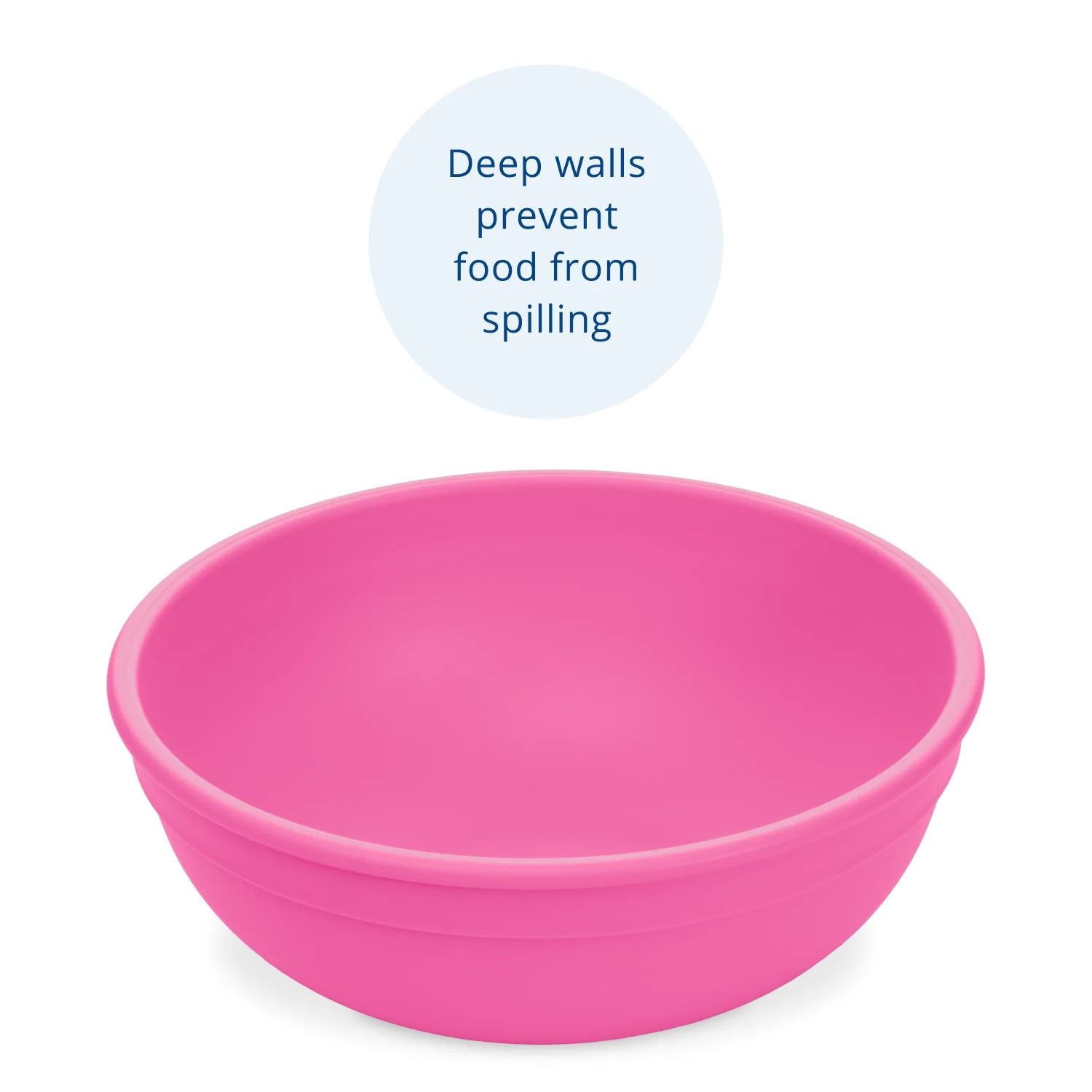 Re-Play Recycled Large Bowl - Bright Pink Re-Play Recycled Dinnerware