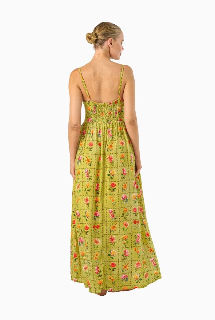 Rosaline Maxi Dress - Lime Eclectic House