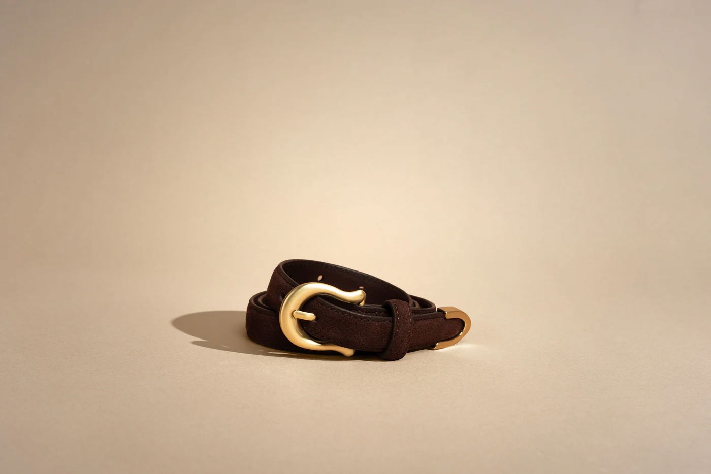 Sancia Adela Belt - Espresso Suede Sancia