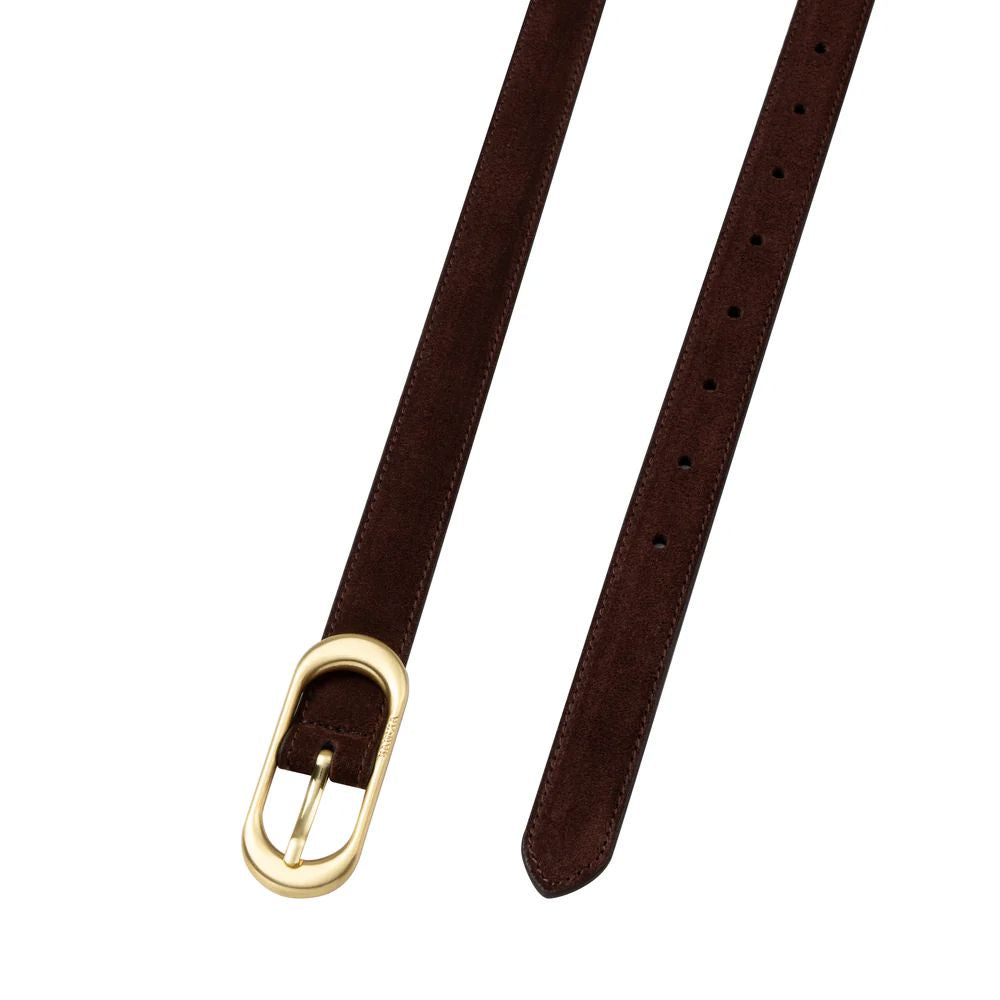 Sancia Mira Belt - Espresso Suede Sancia