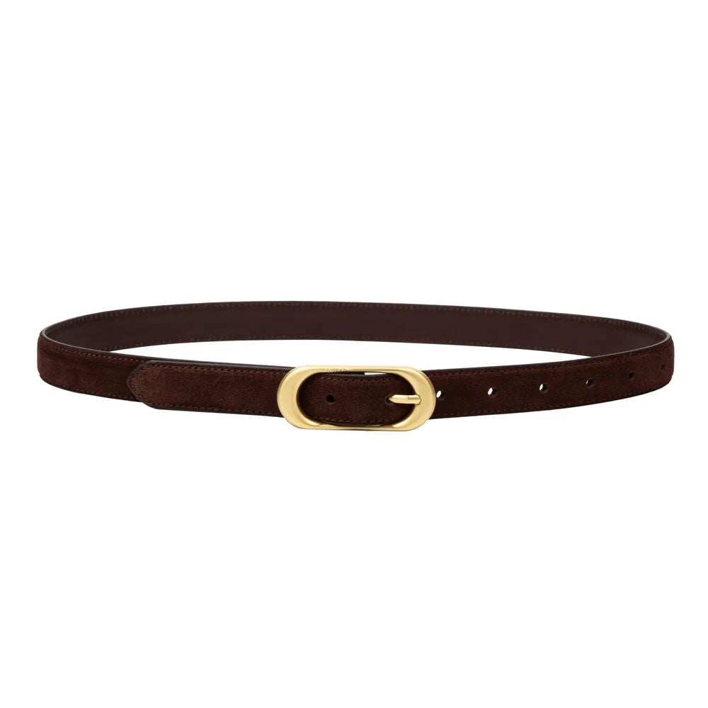 Sancia Mira Belt - Espresso Suede Sancia