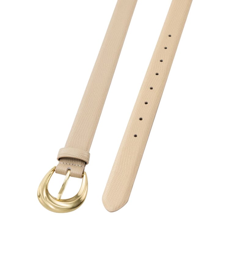 Sancia The Antica Belt - Almond Lizard Sancia