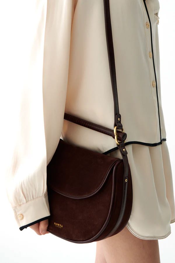 Sancia The Babyloon Moderne - Espresso Suede Sancia
