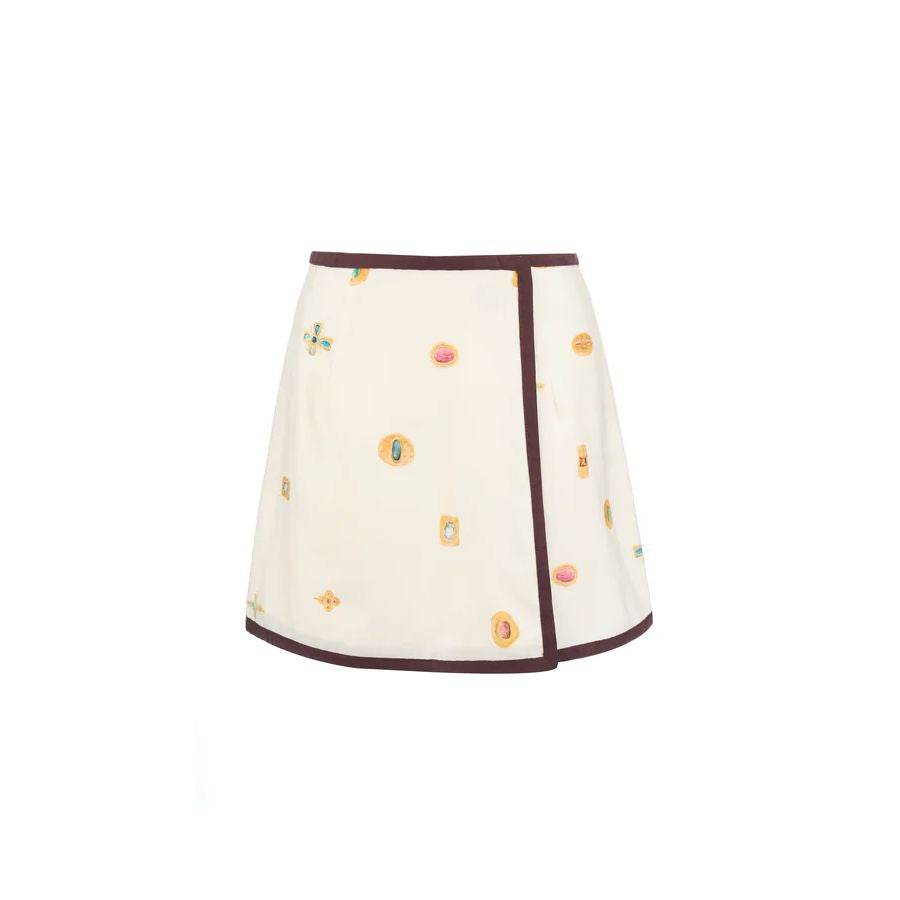 Sancia The Bonnie Skirt - Lueur Print Mini skirt Sancia