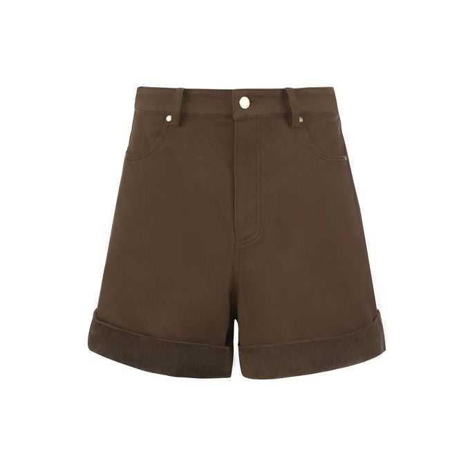 Sancia The Inaya Cotton Shorts - Mocha Sancia