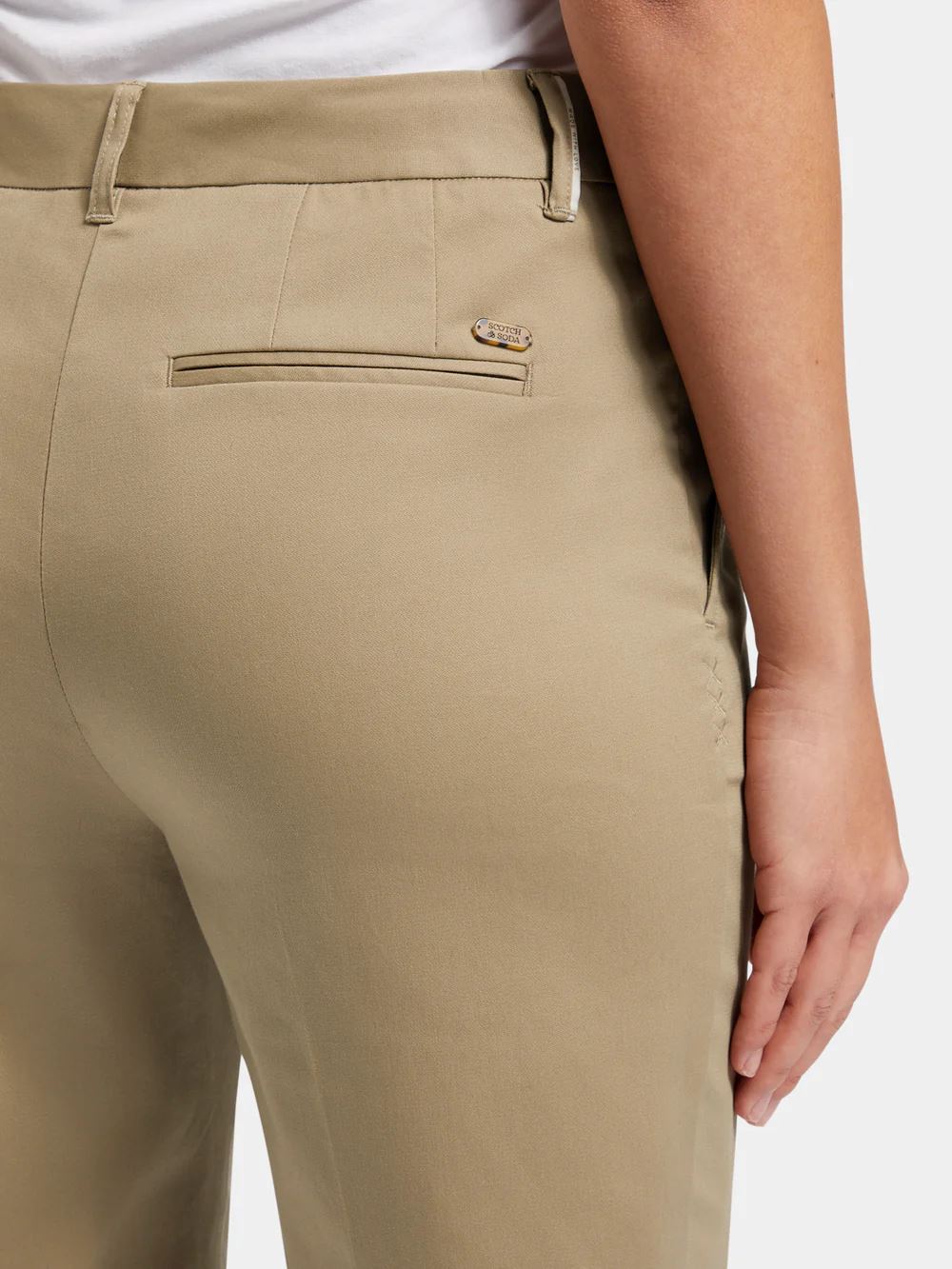 Scotch & Soda Abott Chino - Light Army Scotch & Soda