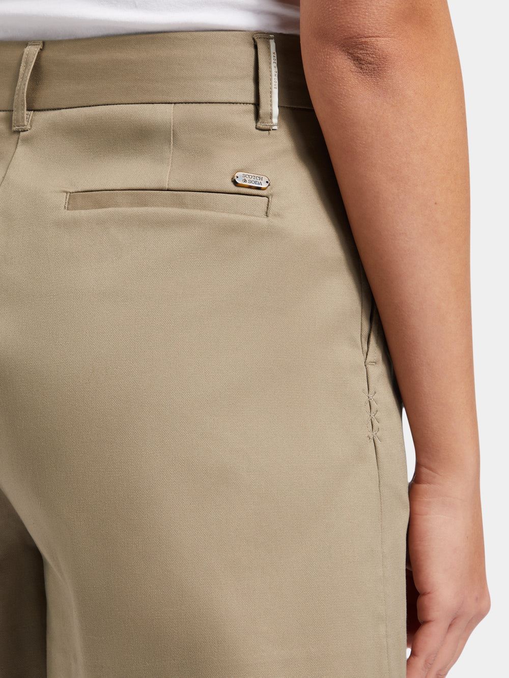 Scotch & Soda Chino Shorts - Light Army Scotch & Soda