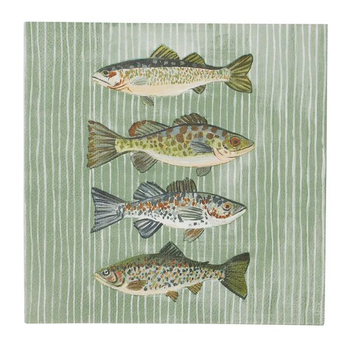 Shad 20pk 3 Ply Napkins Napkins Coast to Coast Home