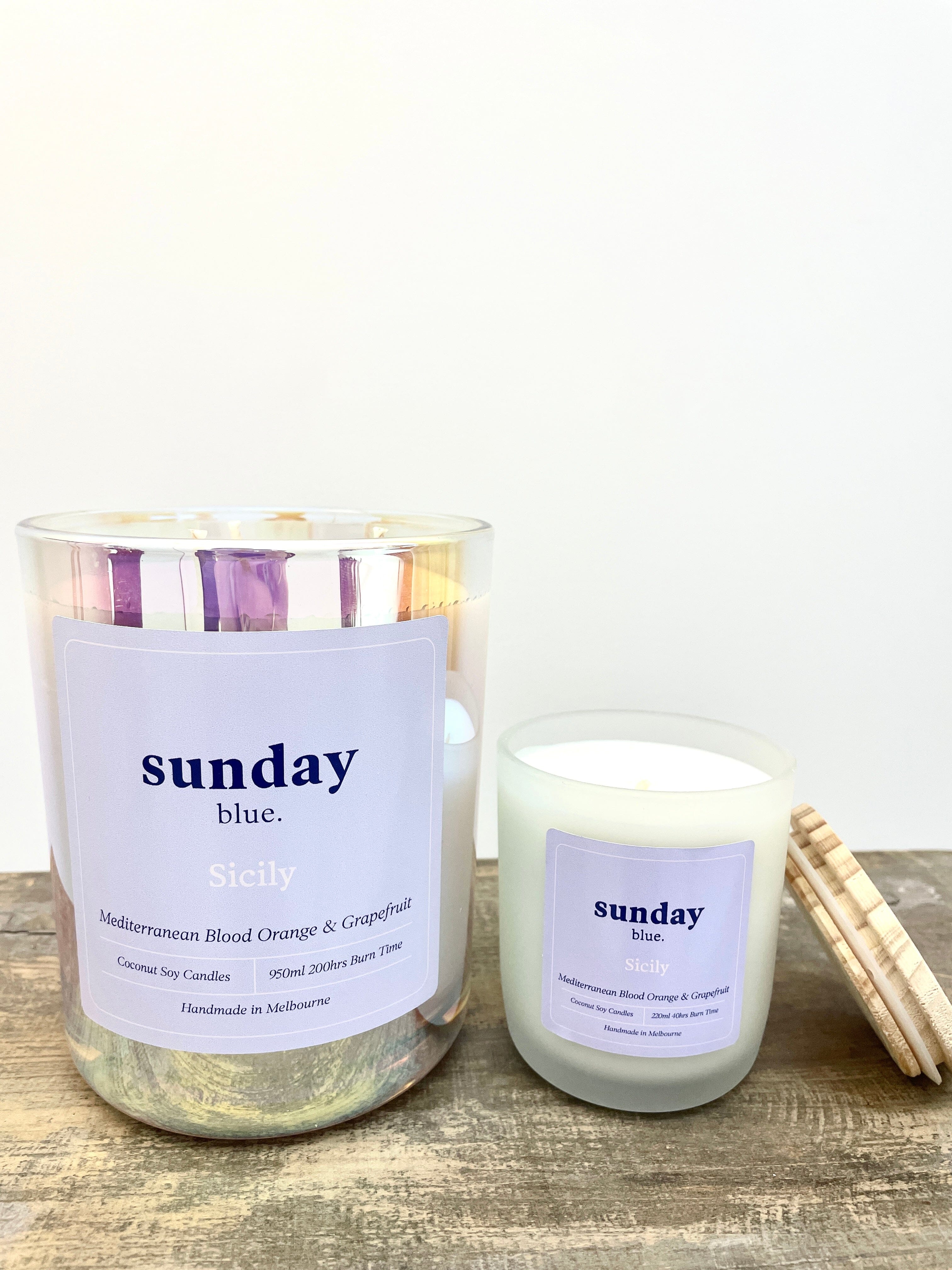 Sicily - Blood Orange & Grapefruit Candle Eclectic House