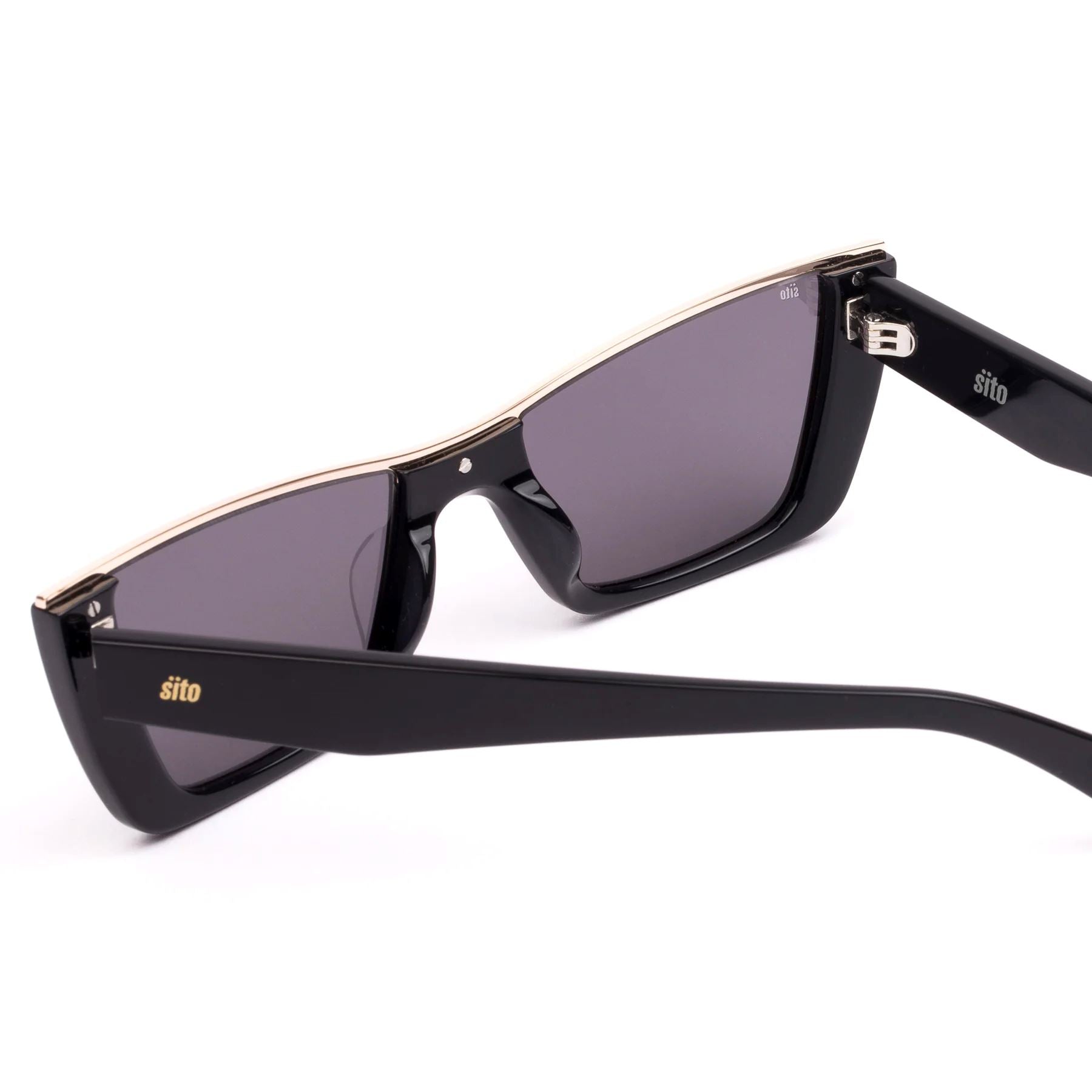 Sito Shades Florence Women's Sunglasses - Black/Gold Sito Shades