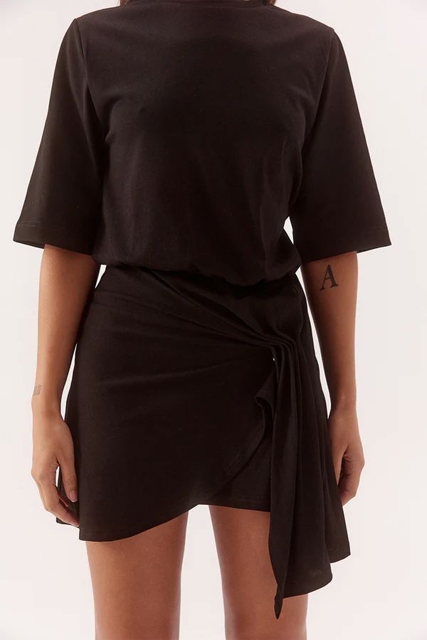 Sovere Sohvi Tee Dress - Black Sovere