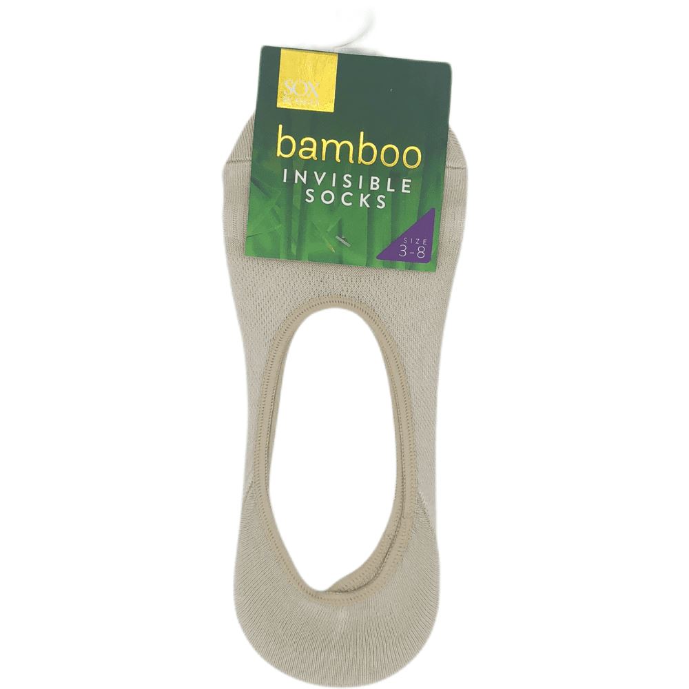 Sox by Angus Bamboo No Show Socks Medium Cut - Fawn Sox by Angus