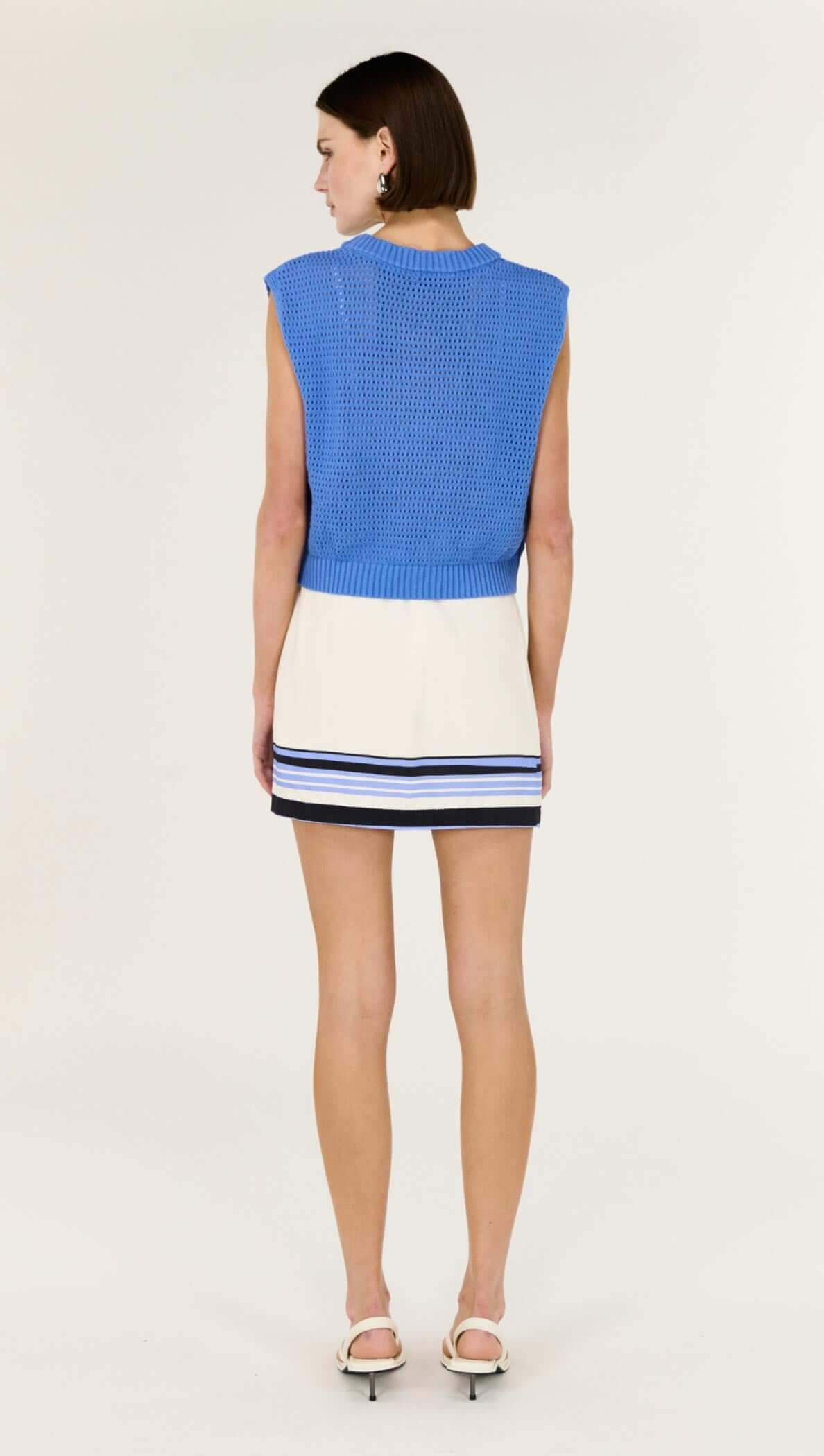 Staple the Label Harlow Knit Tank - Cobalt Staple the label