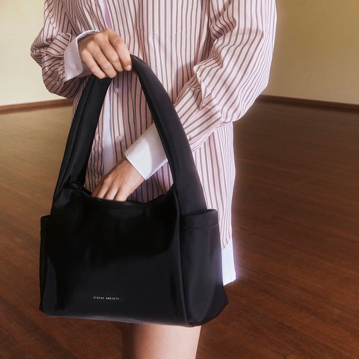 Status Anxiety Paloma Recycled Bag - Black Status Anxiety
