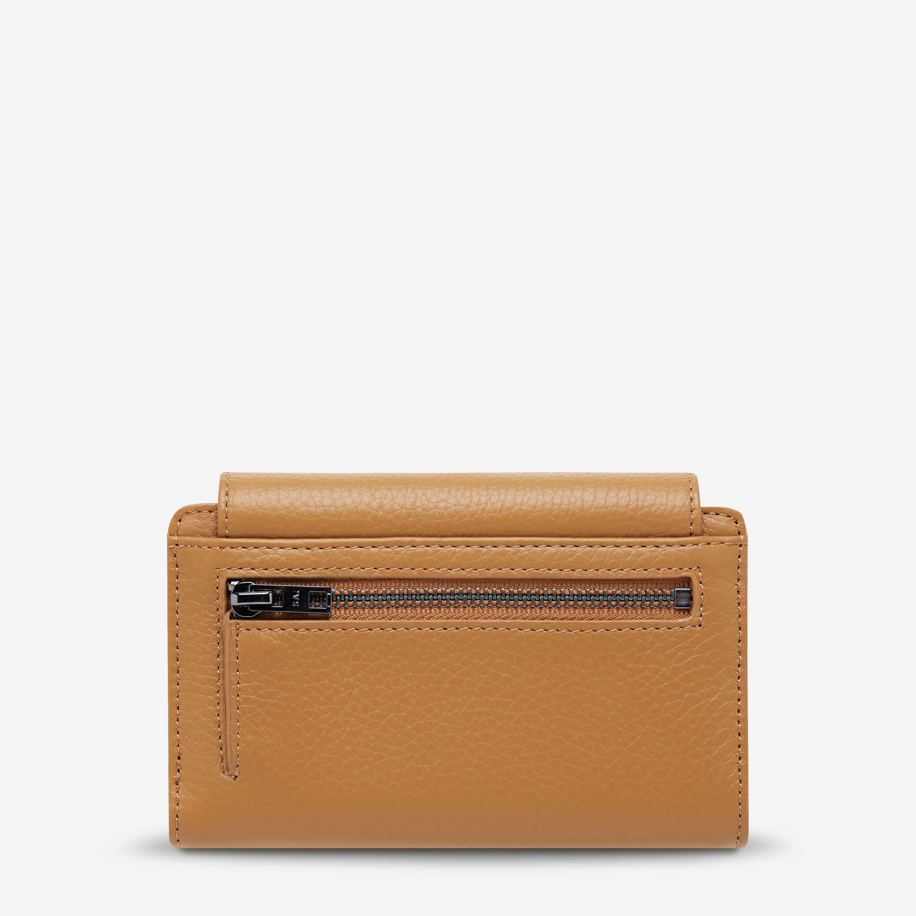 Status Anxiety Visions Wallet - Camel Status Anxiety