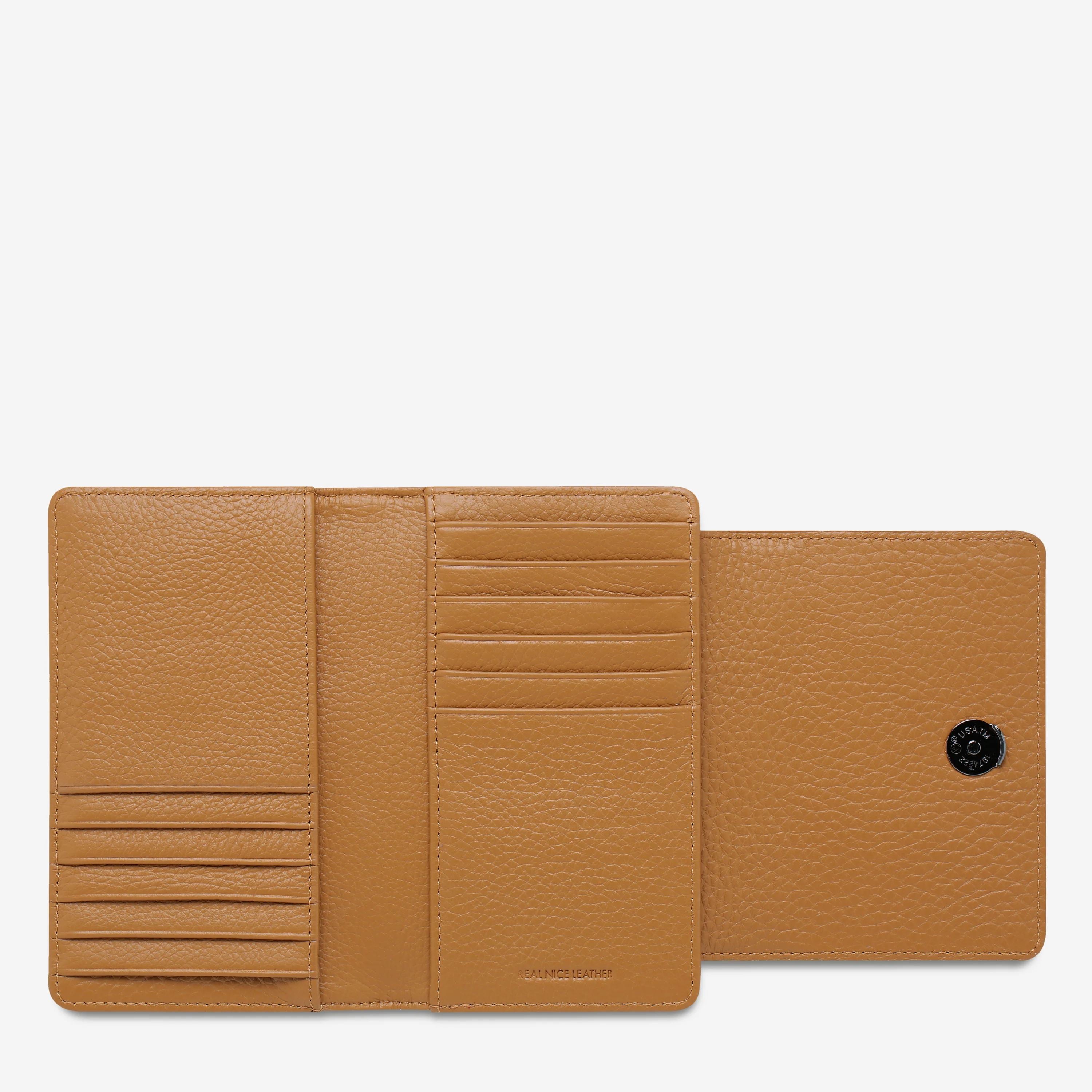 Status Anxiety Visions Wallet - Camel Status Anxiety
