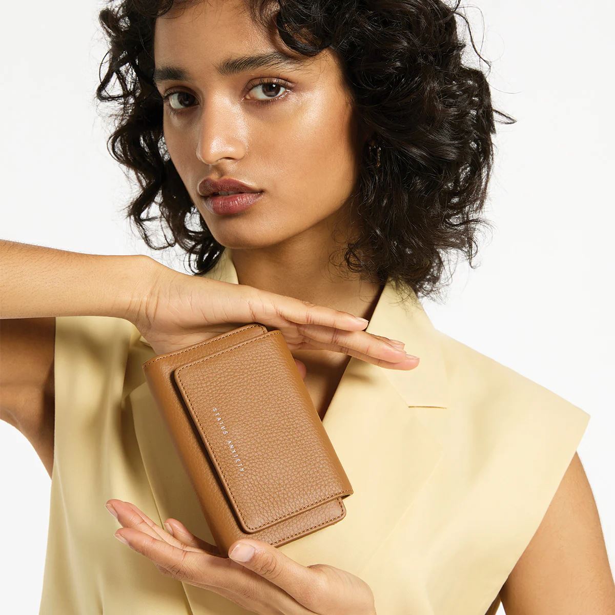 Status Anxiety Visions Wallet - Camel Status Anxiety
