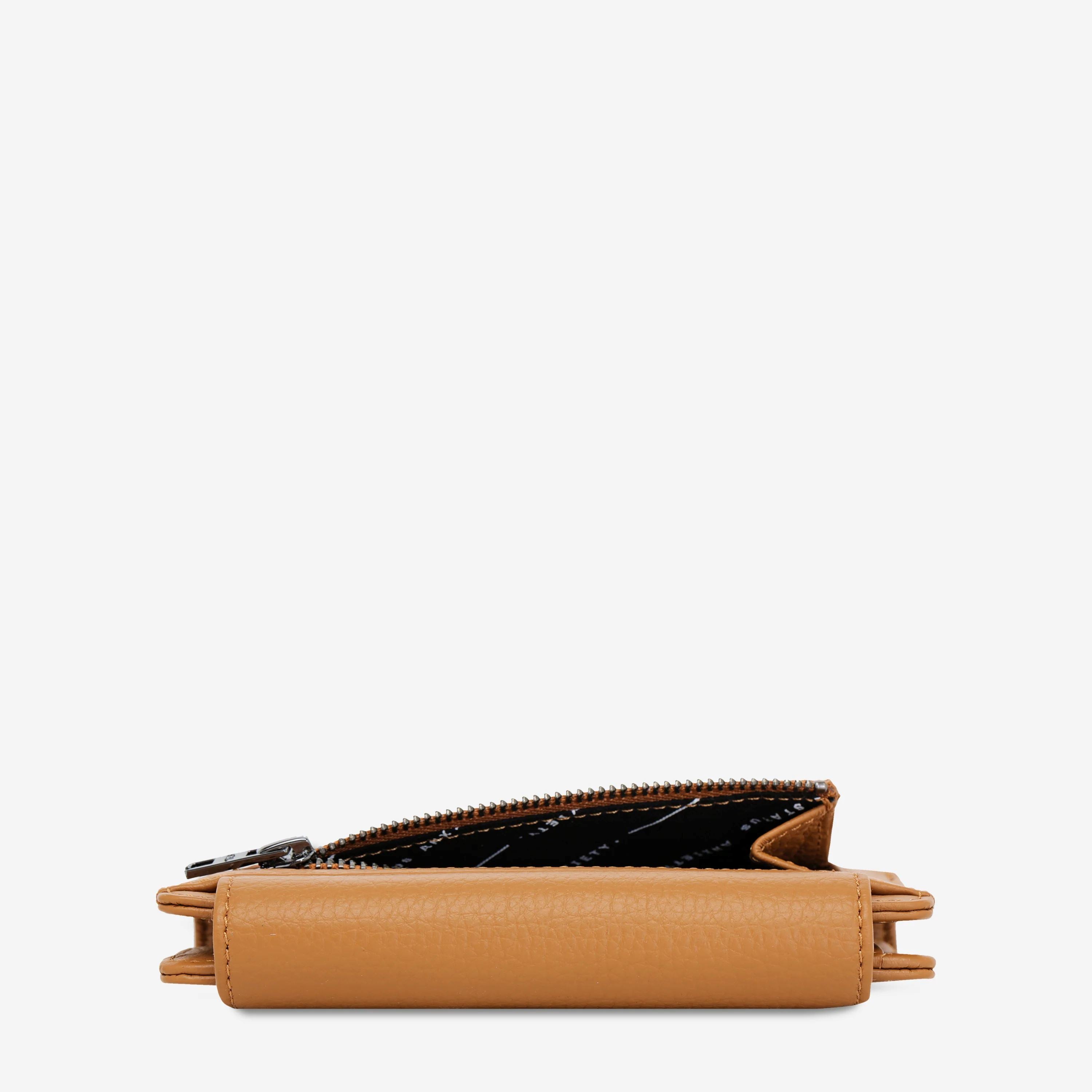 Status Anxiety Visions Wallet - Camel Status Anxiety