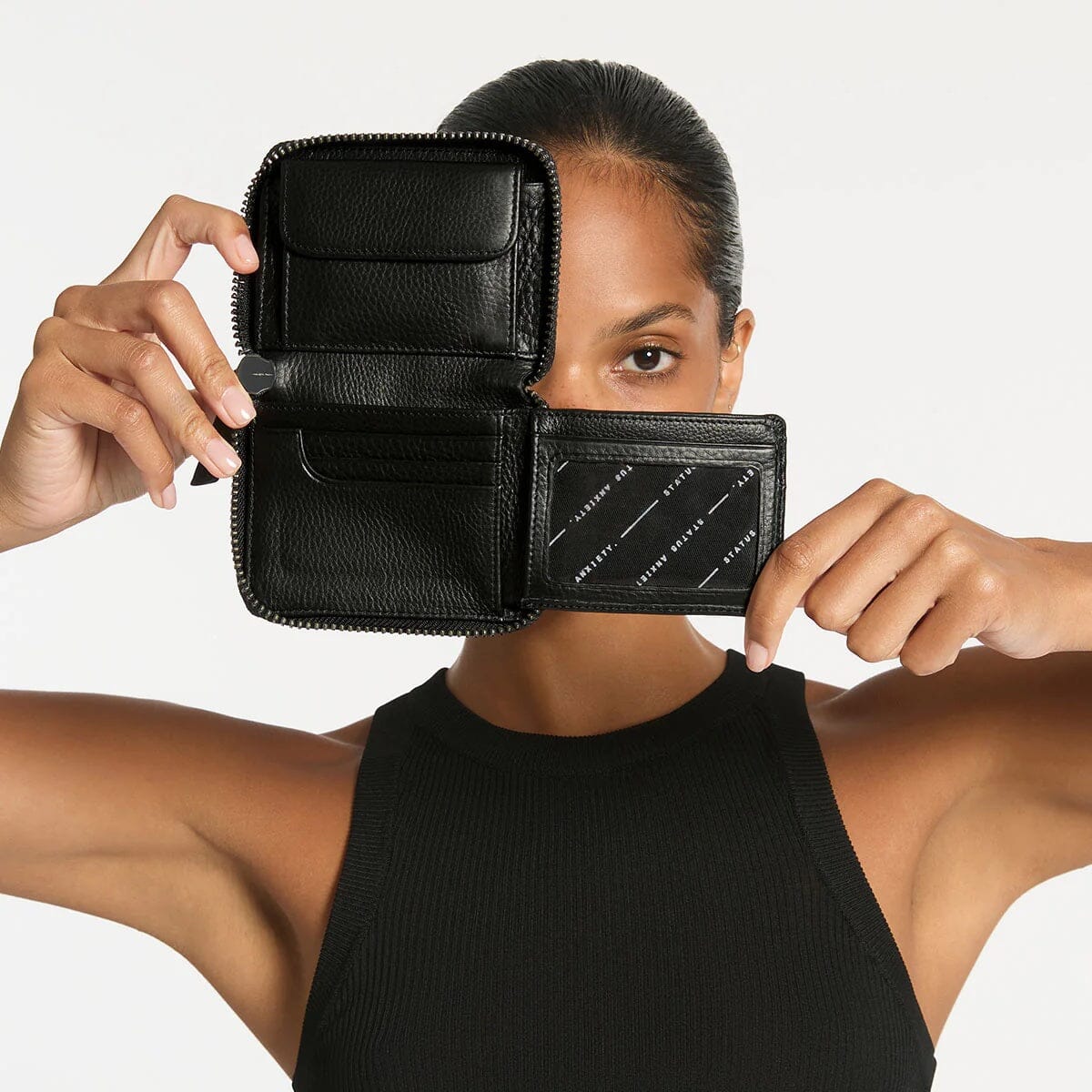 Status Anxiety Wayward Wallet - Black Status Anxiety