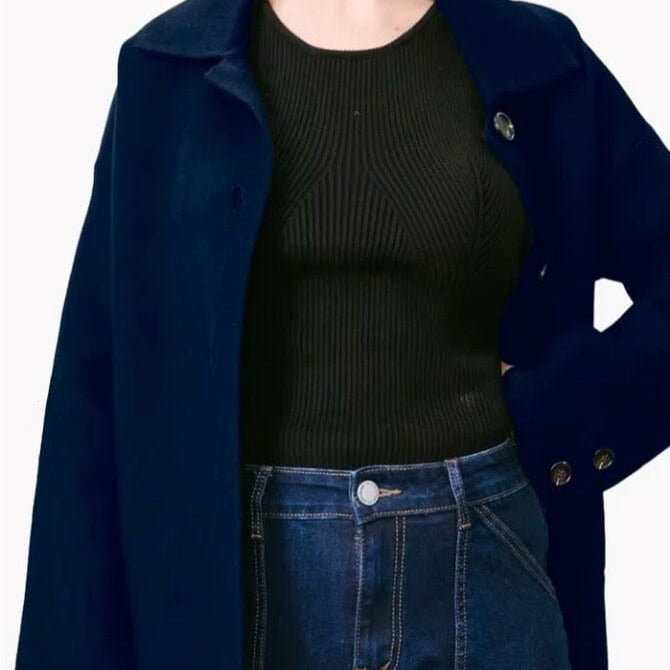 Sunnygirl Knit Coatigan - Navy Sunnygirl