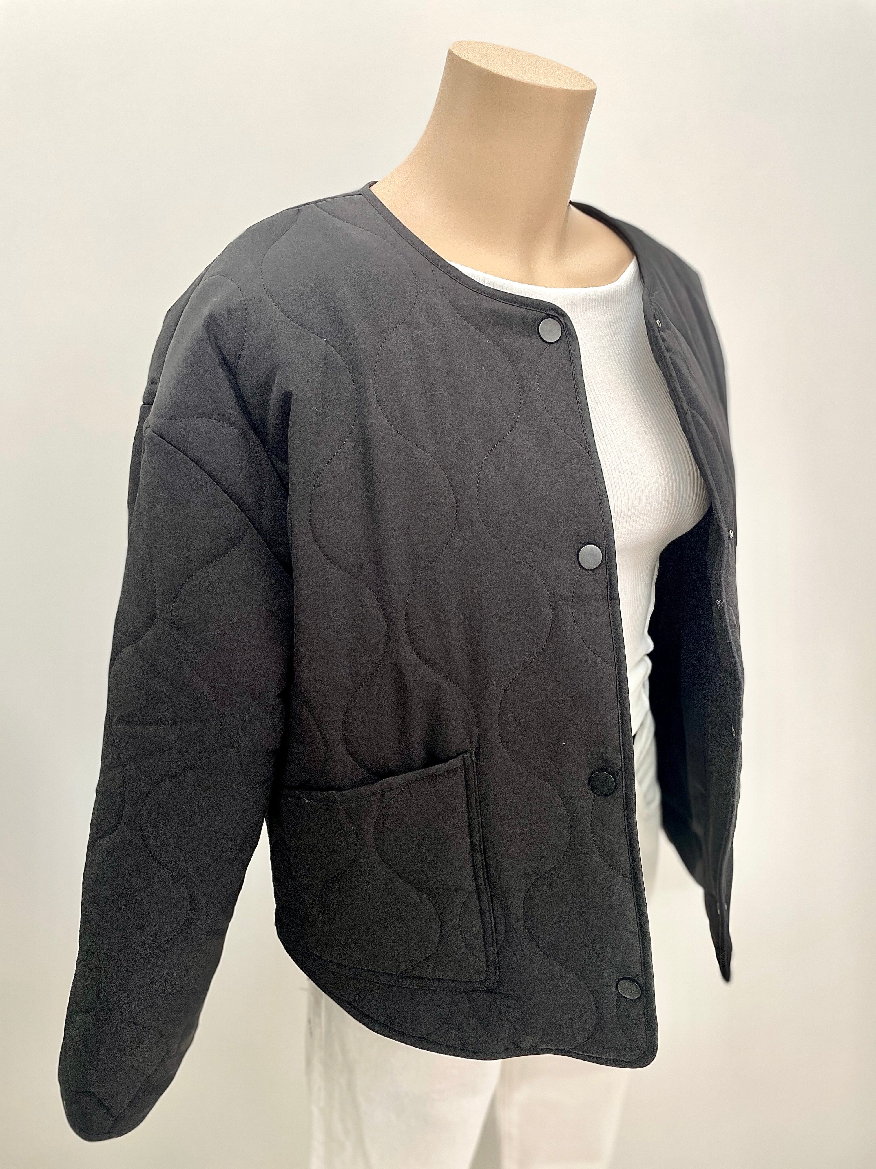 Sunnygirl Quilted Jacket - Black Sunnygirl