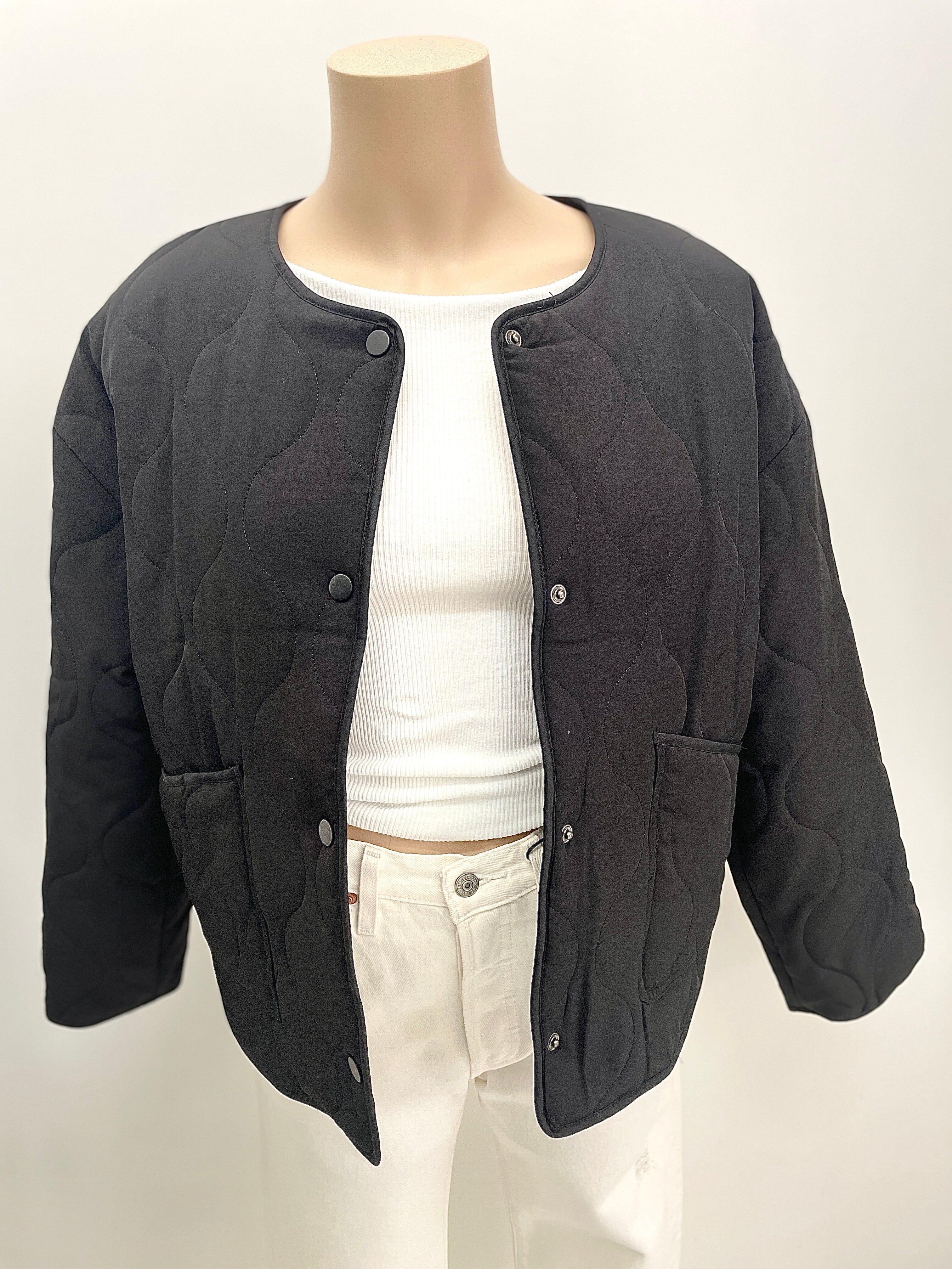 Sunnygirl Quilted Jacket - Black Sunnygirl